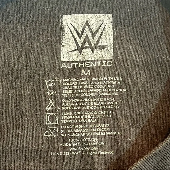 WWE Authentic Bianca Belair Black T-Shirt - Picture 2 of 6